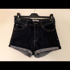 Garage super high waisted denim short